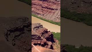 View of the Colorado River from Dead Horse Point State Park Utah 🏜️🇺🇸 [upl. by Annawal683]