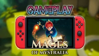 Mages of Mystralia  Gameplay Nintendo Switch [upl. by Nuahsar]