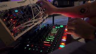 Dawless Jam with Modular amp Roland TR8s Techno [upl. by Warton]