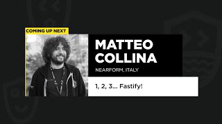 1 2 3 Fastify  Matteo Collina [upl. by Nonnarb]