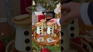 Christmas milk and cookies serving idea 🍪☃️🎄 christmasparty christmasinspo christmasideas [upl. by Furie]