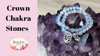 How To Add Charms To Bracelets Make Bracelets With Charms Tutorial for BeginnersCrown Chakra [upl. by Ayarahs]