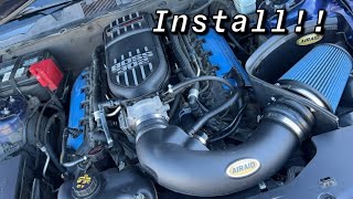 1114 Mustang GT BOSS 302 Intake Manifold  47lb E85 injectors INSTALL [upl. by Butler]