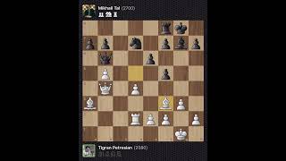 Tigran Petrosian vs Mikhail Tal  Candidates Tournament 1962 [upl. by Atineb]