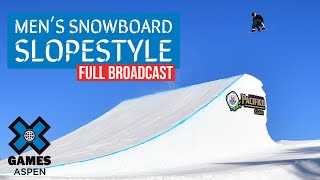 Jeep Men’s Snowboard Slopestyle FULL BROADCAST  X Games Aspen 2021 [upl. by Bright]