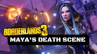 Borderlands 3 Mayas Death Scene Cutscene Cinematic Mayas Tragic Death [upl. by Hunter]