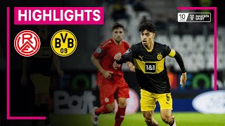 RotWeiss Essen  Borussia Dortmund II  Highlights 3 Liga  MAGENTA SPORT [upl. by Bernetta]