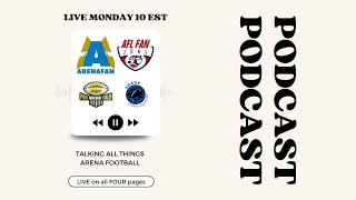 Arena Football Roundtable Simulcast [upl. by Lecia]