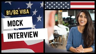 Successful Interview Demonstration  US B1B2 Tourist Visa usvisa usvisainterview [upl. by Modeerf938]