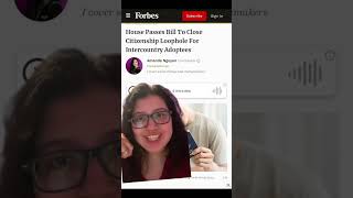 greenscreen news citizenship adopteesoftiktok adoptiveparents adoptivemom adoptivefamily [upl. by Mahau]