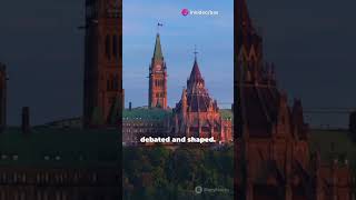 Explore the Iconic Parliament Hill in Ottawa – A Canadian Landmark [upl. by Beane558]