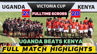 Full Match Highlights Kenya vs Uganda  Kenya Simbas vs Uganda Rugby Cranes Victoria Cup 2023 [upl. by Pepin]