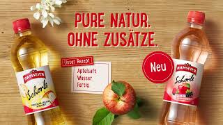 RAMSEIER Apfelschorle Neu auch mit Sommerbeeren [upl. by Socher]