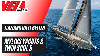 Mylius 80 Twin Soul B  Come nasce una BARCA UNICA e MADE IN ITALY Mylius Yacht Test [upl. by Behnken]