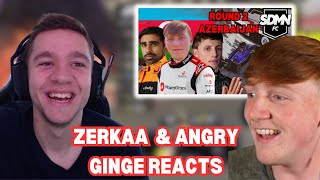 ZERKAA amp ANGRY GINGE REACTED TO F1 SIDEMEN ROUND 2 [upl. by Baugh804]