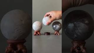 Smoky Quartz Sphere Ghost Whisper Crystal Ball [upl. by Yadnus]