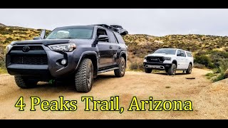 Why you NEED to do THIS OffRoad Trail in Arizona 4 Peaks [upl. by Blunk]