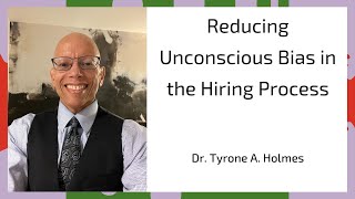 Reducing Unconscious Bias in the Hiring Process for The Stanley Center Promo Video [upl. by Arretal]