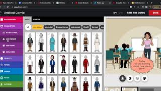 Creating a Pixton Comic Book [upl. by Akerdnuhs]