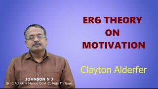 ERG THEORY ON MOTIVATION [upl. by Helprin]