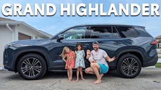 A Family Sized FuelSipping Powerhouse  2024 Toyota Grand Highlander Review [upl. by Clute554]