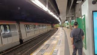 MTR East rail line R train mong kok east station [upl. by Hairom]