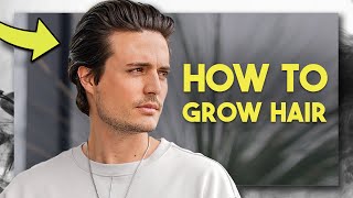 6 Steps To Grow Your Hair  What I Learned With 0 Haircuts  Mens Hair 2021 [upl. by Matias]