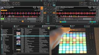 Traktor Mapping for Ableton PUSH [upl. by Janet]