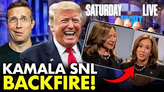 Did SNL Break LAW With CRINGE Kamala Appearance Rips Off Hysterical Trump Skit Internet DESTROYS [upl. by Susanne55]