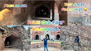 Delhi Old fort vlog delhi funny couple couplegoals viralvideo viralreels [upl. by Uba]