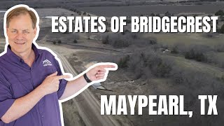 Maypearl TX Estates of Bridgecrest has 25 Acre Lots in new Gated Community [upl. by Claudetta211]