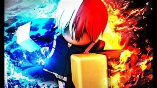 BEST TODOROKI ONE SHOT COMBO in heroes battlegrounds [upl. by Rodmur]