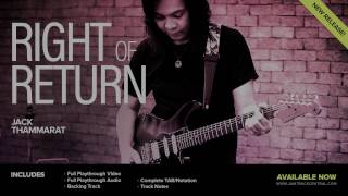 Jack Thammarat “Right Of Return”  JamTrackCentralcom [upl. by Innes]