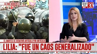 Lilia Lemoine habló de la represión a periodistas y manifestantes [upl. by Irrem919]