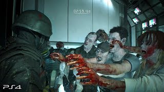 Resident Evil 2 Remake Forgotten Soldier DLC No Damage  The Ghost Survivors PS4 PRO [upl. by Aivon]