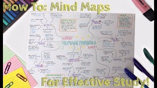 How to Make The PERFECT Mind Map and STUDY EFFECTIVELY  Eve [upl. by Letnwahs]