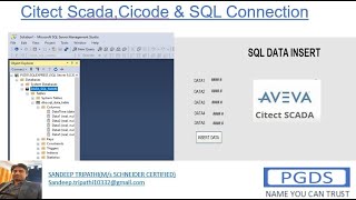 Generate Report in Citect SCADALog data in sql via citectHow to Write cicode in citect scada [upl. by Yurik258]