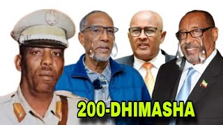 DEG DEGDAAWO DHIMASHADA SIILAANYO 200YAA DILAYGARAADA JAMAC OO CIIDANKA PUNTLAND [upl. by Rebak]