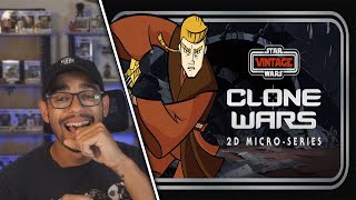 Star Wars Clone Wars 2003 Micro Series Reaction FIRST TIME WATCHING [upl. by Eelyr970]