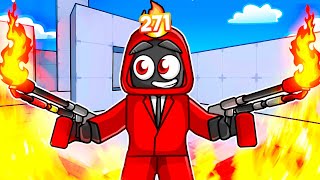 FLAMETHROWER is BROKEN in Roblox Rivals [upl. by Studdard]