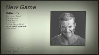 Wolfenstein 2 The New Colossus  Difficulty Screen [upl. by Noirret]