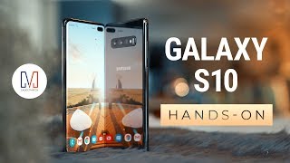 Samsung Galaxy S10 HandsOn [upl. by Anahpets165]