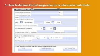 Paso a Paso Formulario Solicitud Reembolso Gastos Salud [upl. by Yodlem]