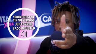 Juice Wrld  1 Hour Freestyle Tim Westwood  Bass Boosted🔊 [upl. by Accever]