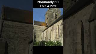 Normandy 80  DDay  Then amp Now shorts ww2 thenandnow [upl. by Azitram]