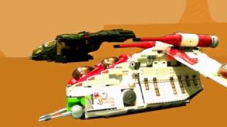 Starwars Meets Halo Lego and Mega Bloks [upl. by Dranoc]