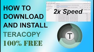 How to Download and Install TeraCopy For FREE  SAS TV [upl. by Ahsemrac197]