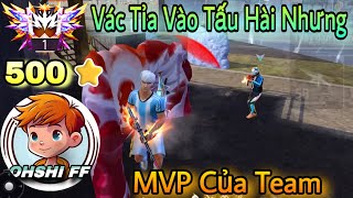 Free Fire Vác Tỉa Vào Thách Đấu 500 Sao Cuối Mùa Tấu Hài Nhưng Lại MVP Của Team [upl. by Roper]