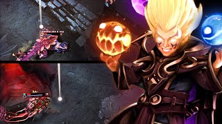 AMAZING SUNSTRIKES EPIC GAME EXORT INVOKER vs ZEUS  PRIMAL BEAST MID  Dota 2 Invoker [upl. by Nyladnor442]