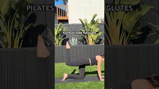 at home Pilates workout for glutes no equipment beginner friendly pilates pilatesstrong [upl. by Macguiness]